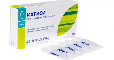 Ихтиоловые свечи