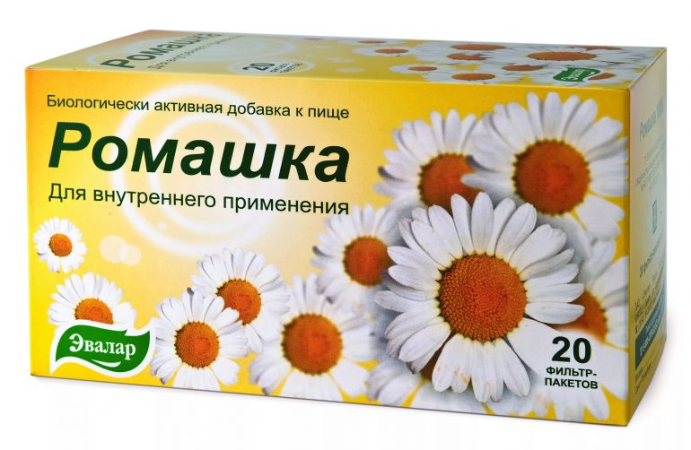 Применение ромашки 