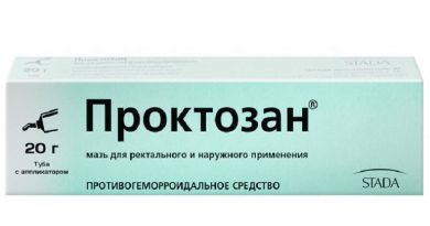Проктозан аналоги