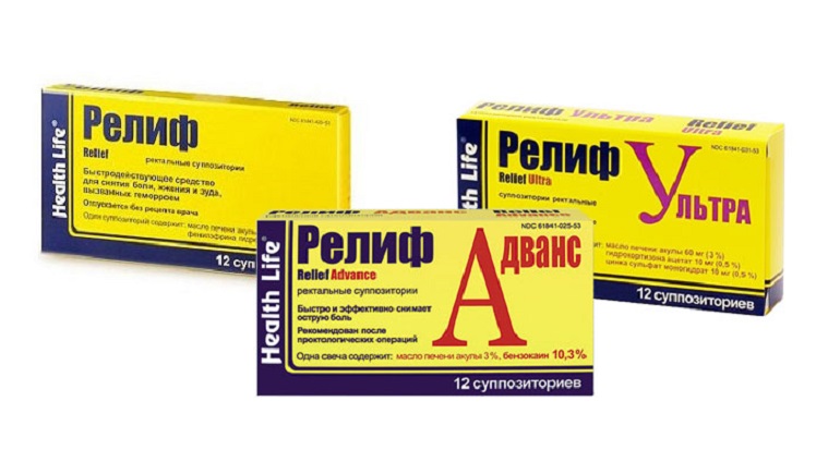 Свечи Релиф Адванс