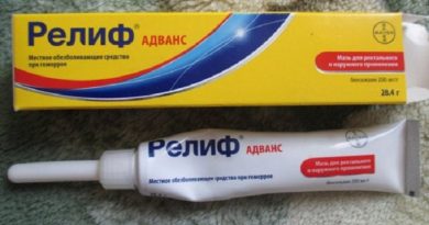 Мазь Релиф Адванс