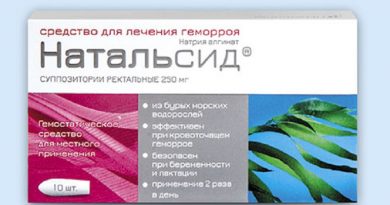 свечи Натальсид