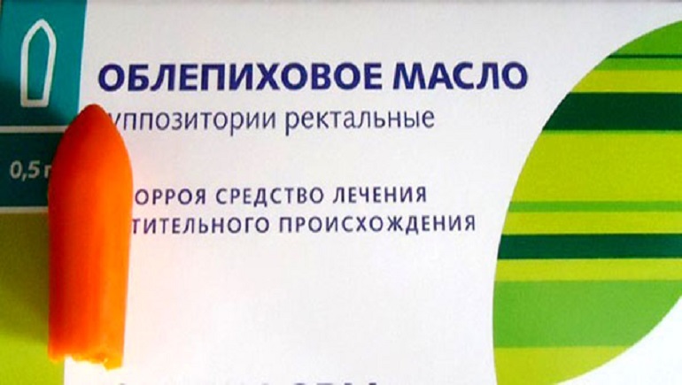 свечи с облепихой