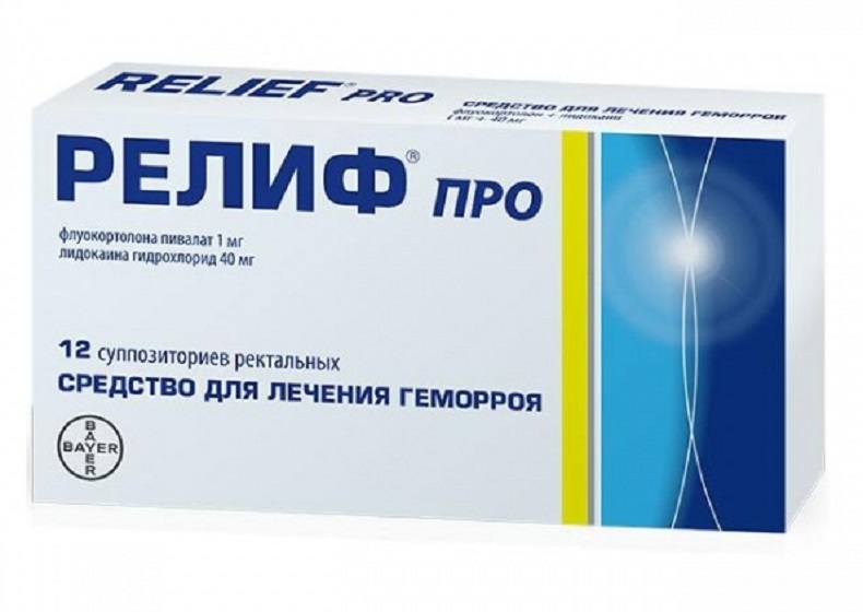 свечи Релиф Про