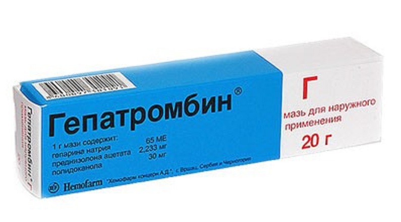 Гепатромбин при геморрое