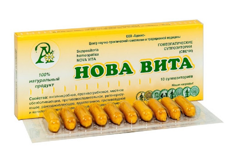 Суппозитории Нова Вита