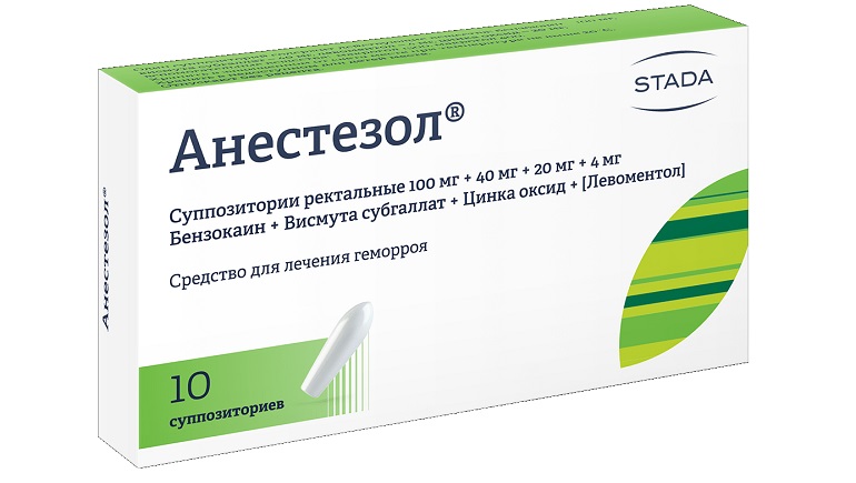 Свечи Анестезол