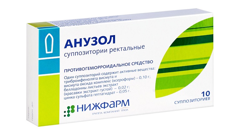 Анузол при боли