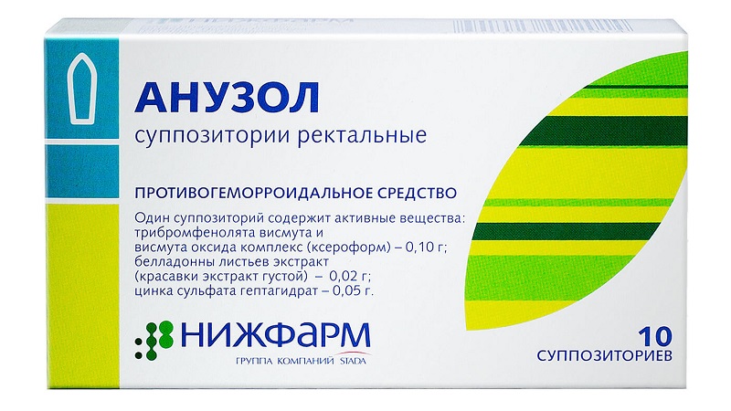 суппозитории Анузол