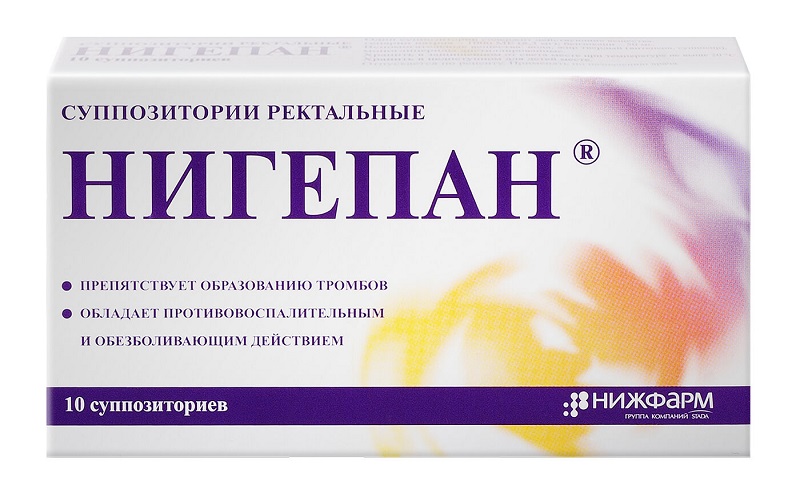 Нигепан свечи