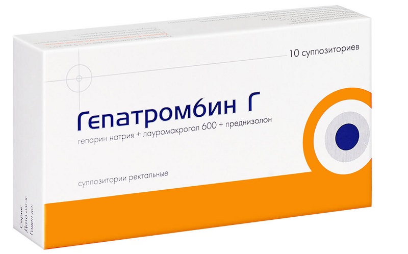 Гепатромбин с гепарином