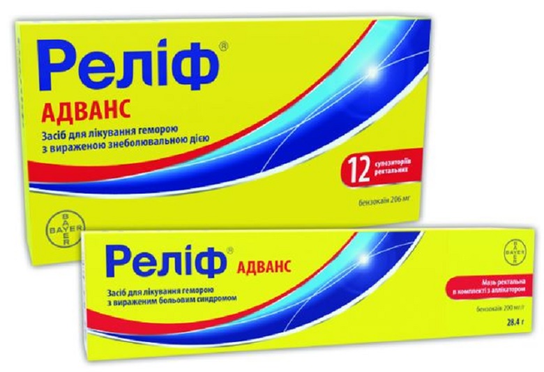 мазь Релиф