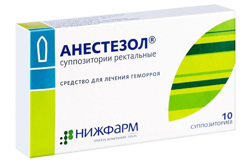 свечи Анестезин